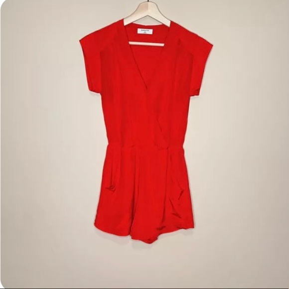 Aritzia Babaton red playsuit - Picture 4 of 6